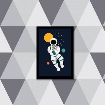 Quadro Astronauta