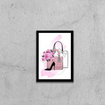 Quadro Bolsas com Sapato