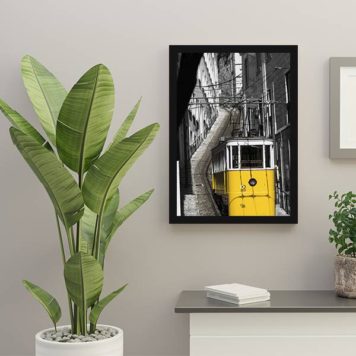 Quadro Bonde Amarelo Lisboa - Image 2