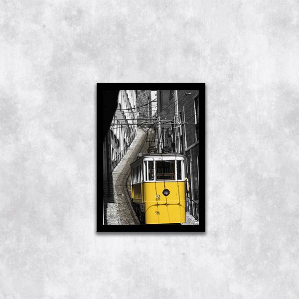 Quadro Bonde Amarelo Lisboa
