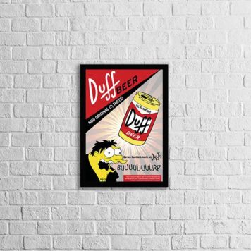 Quadro Duff Beer Simpsons