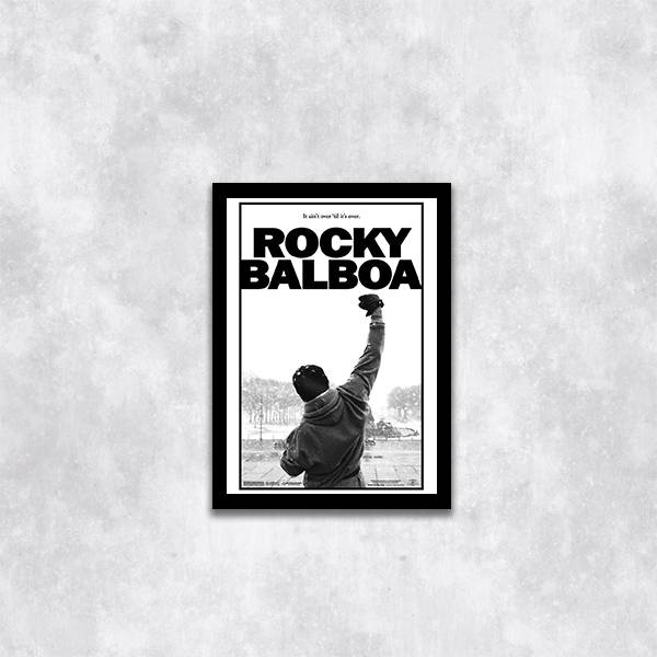 Quadro Rocky Balboa