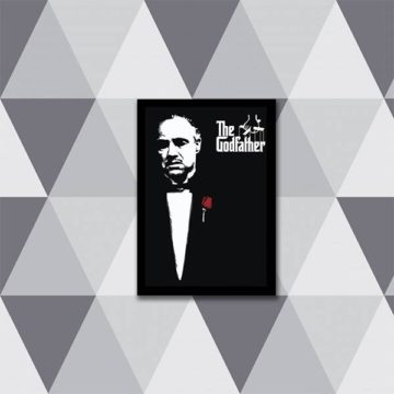 Quadro Cartaz O Poderoso Chefão - Godfather