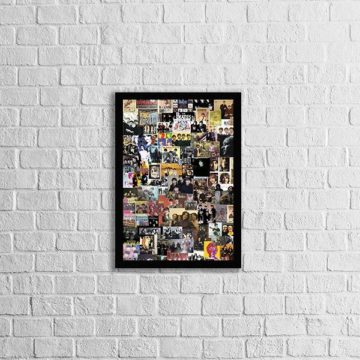 Quadro Colagem Beatles