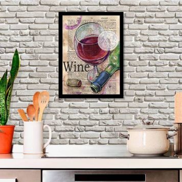Quadro Taça de Vinho - Image 2