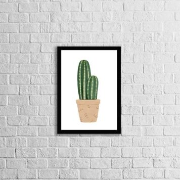 Quadro Vaso de Cactos