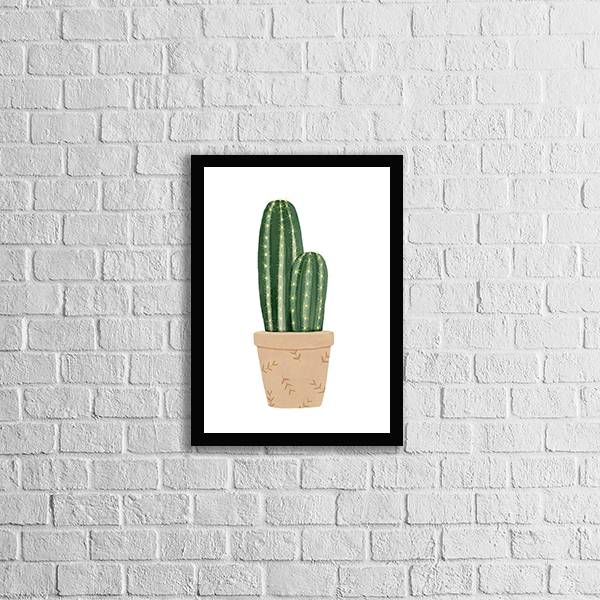 Quadro Vaso de Cactos