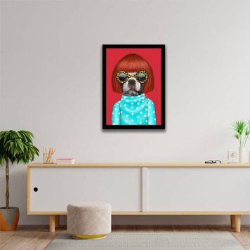 Quadro Dog a La Rita Lee - Imagem 2