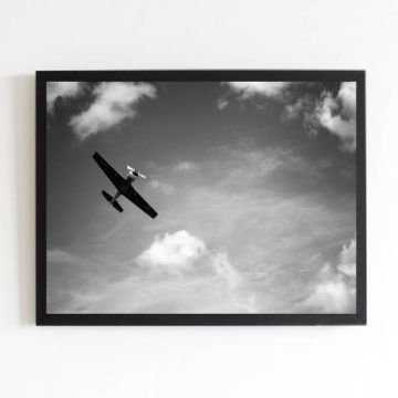 Quadro Fotografia Avião Voando