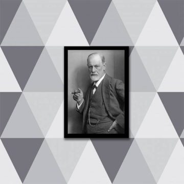 Quadro Fotografia Freud