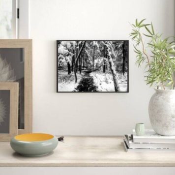 Quadro Fotografia Neve na Floresta - Image 2