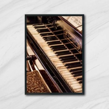Quadro Fotografia Piano