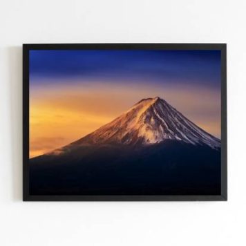 Quadro Fotografia Vulcão