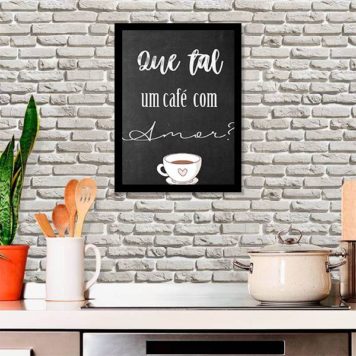 Quadro Que Tal um Café Com Amor - Image 2
