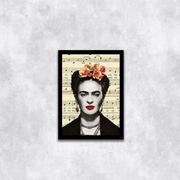 Quadro Frida Flores