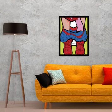 Quadro Homem Aranha no Banheiro - Image 2