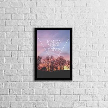 Quadro Manda Geral se Foder