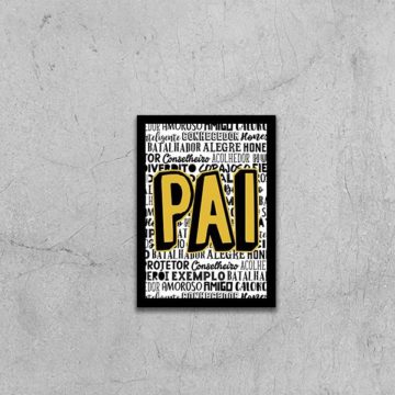 Quadro Pai Qualidades