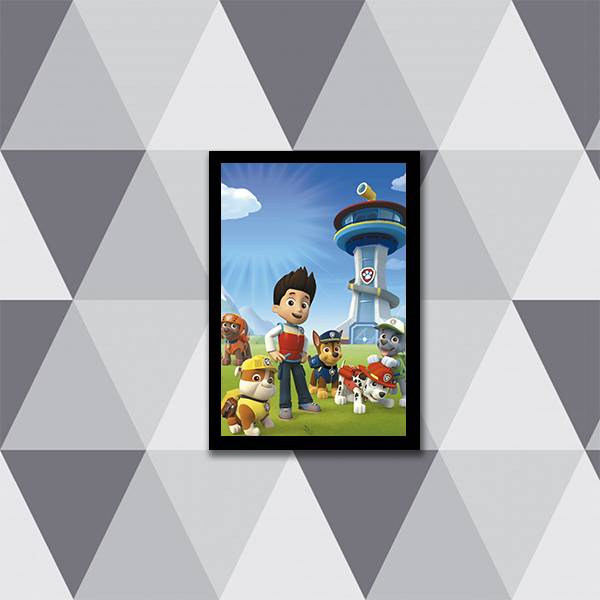 Quadro Poster Patrulha Canina
