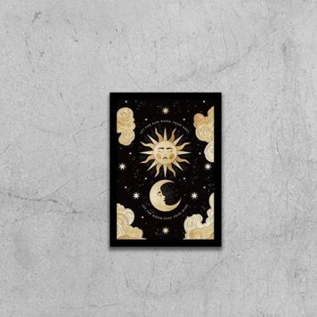 Quadro Sol e Lua