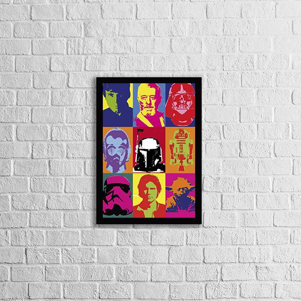 Quadro Star Wars Pop Art