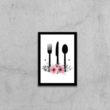 Quadro Utensílios de Cozinha 2
