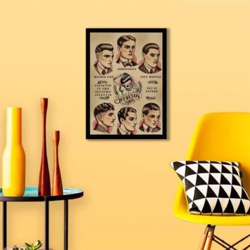 Quadro Vintage Hair Men's Style - Image 2
