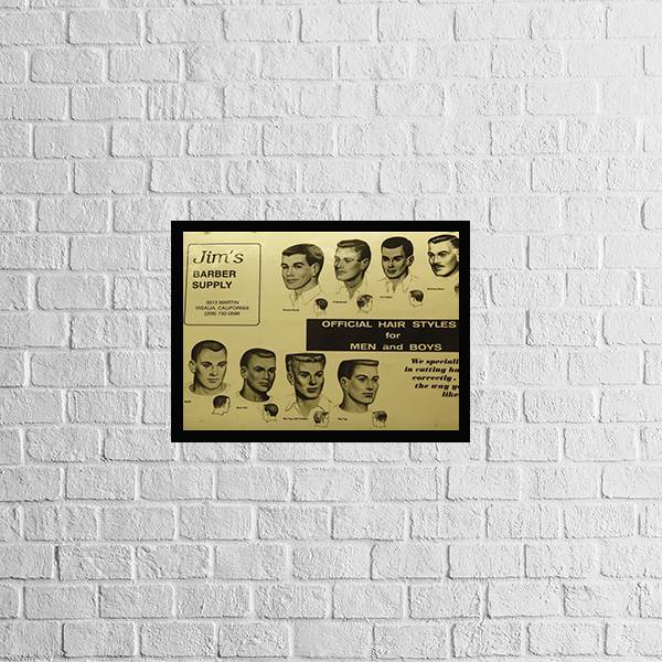 Quadro Vintage Official Hair Men's Style