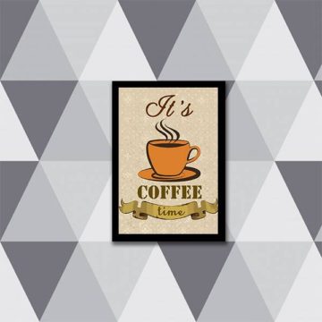 Quadro It's Coffee Time