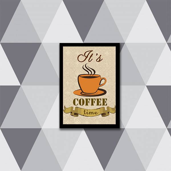Quadro It's Coffee Time