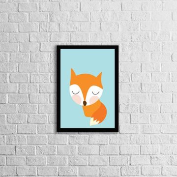 Quadro Raposinha Baby