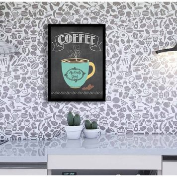 Quadro Café Estilo Quadro Negro - Image 2