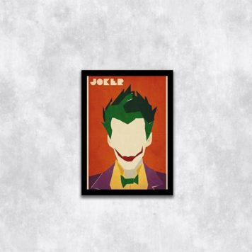 Quadro Coringa Vintage -Joker