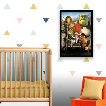 Quadro Filme Shrek Personagens - Image 2