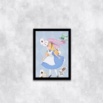 Quadro Alice no País das Maravilhas