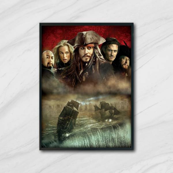 Quadro Piratas do Caribe