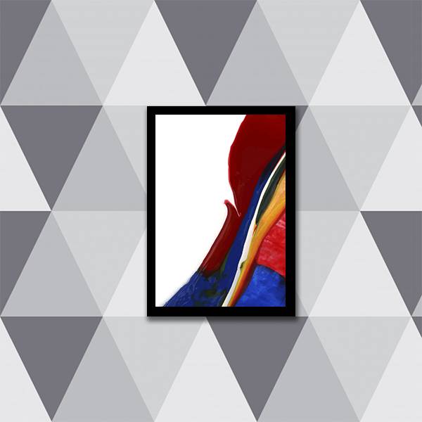 Quadro Abstrato Multicolorido I