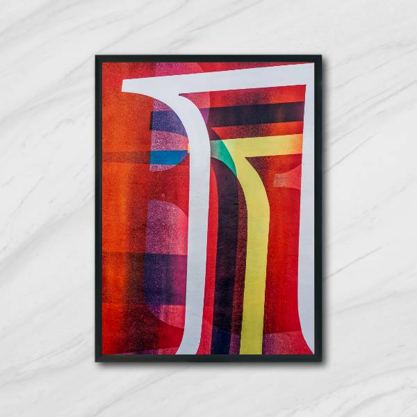 Quadro Abstrato Multicolorido III