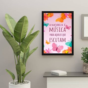 Quadro A Natureza é Música Para Quem Escuta - Image 2