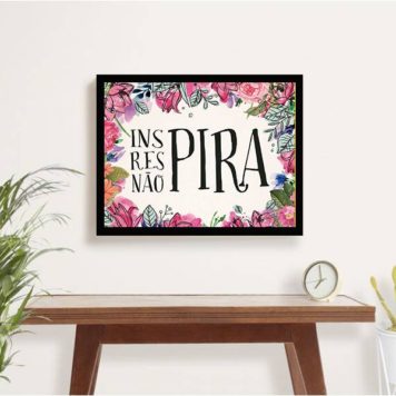 Quadro Inspira, Respira, Não Pira - Image 2