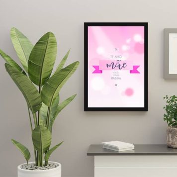 Quadro Te Amo Mãe, Você é Minha Rainha - Image 2