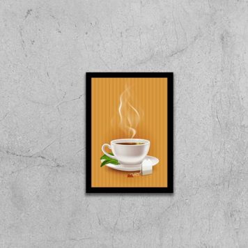 Quadro Ilustração Chá