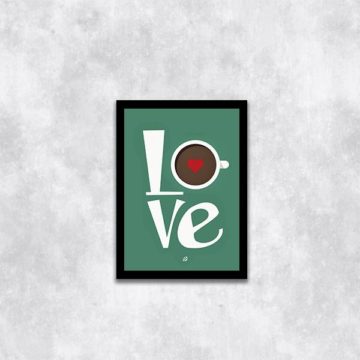 Quadro Love Café