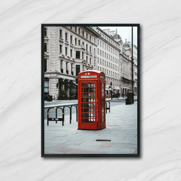 Quadro Telefone Londres