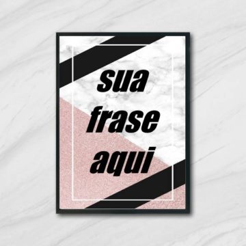 Quadro Personalizado Fundo Geométrico