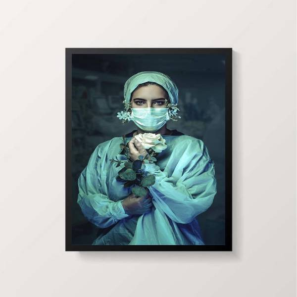 Quadro Obrigada Aos Nossos Heróis