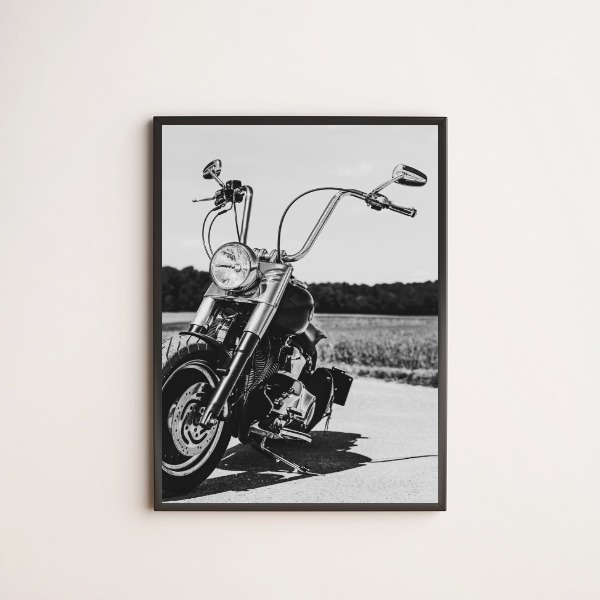 Quadro decorativo A3 Moto esportiva