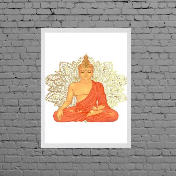 Quadro Decorativo Buda Sidarta