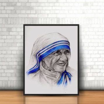 Quadro Madre Teresa De Calcutá