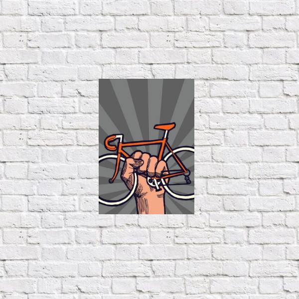Placa Decorativa Bike Revolution